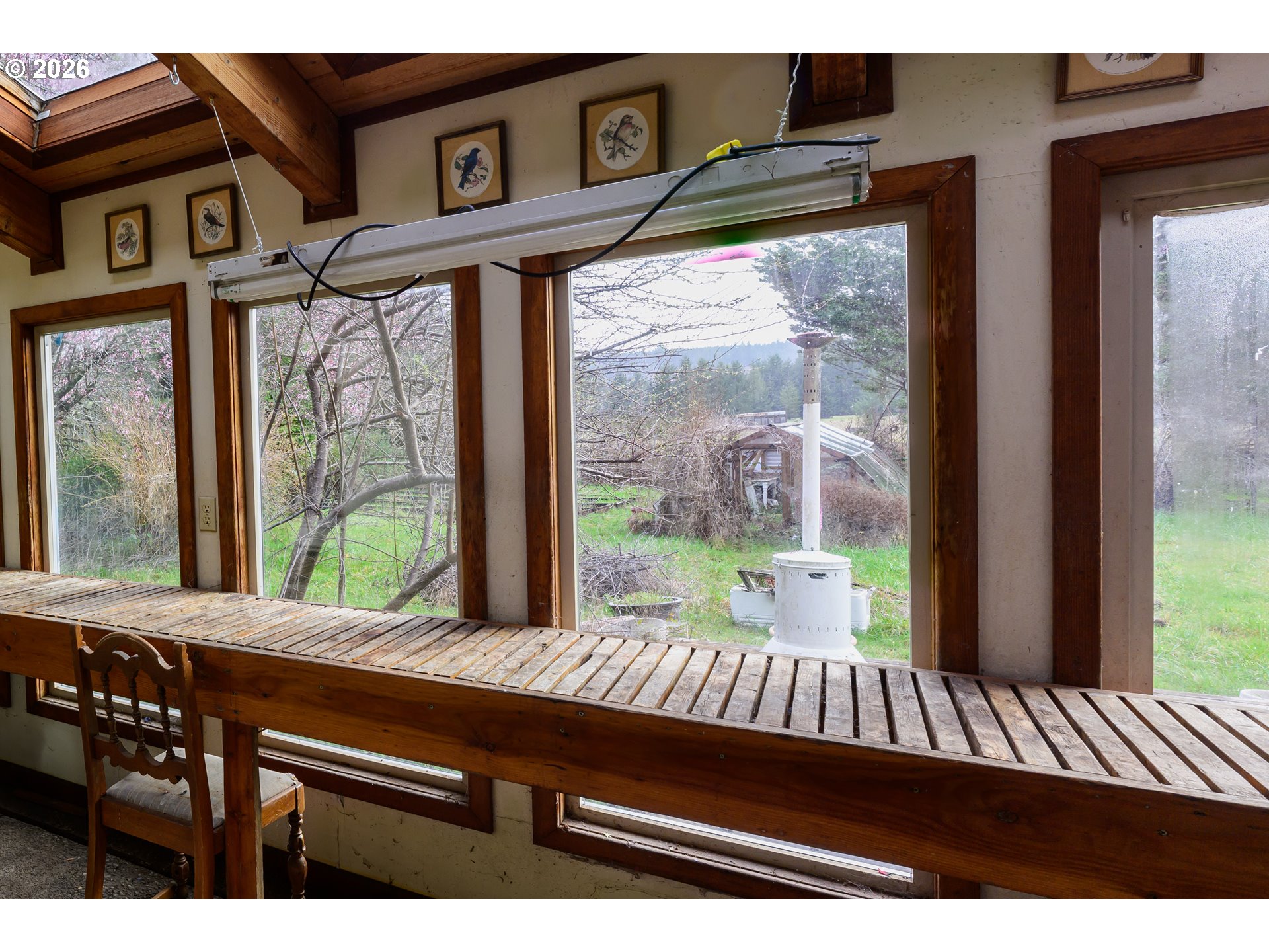 1377 Moonshine Park Road Logsden, OR 97357 - Photo 33 of 40 a view of a brick house with a large window