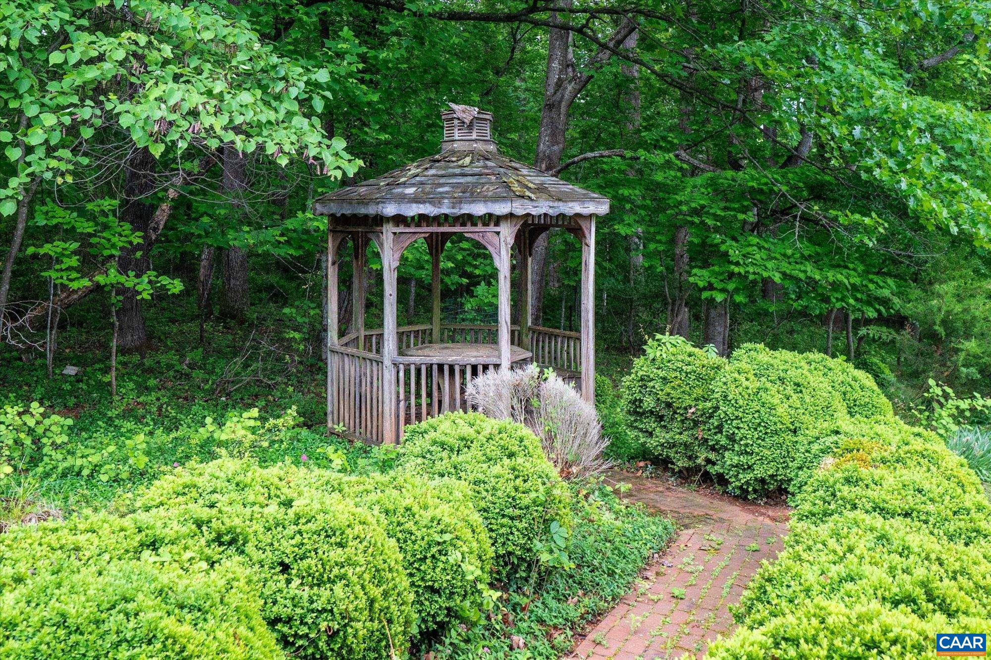13320 Hackberry Road Orange, VA 22960 - Photo 43 of 47 a view of a garden with a deck