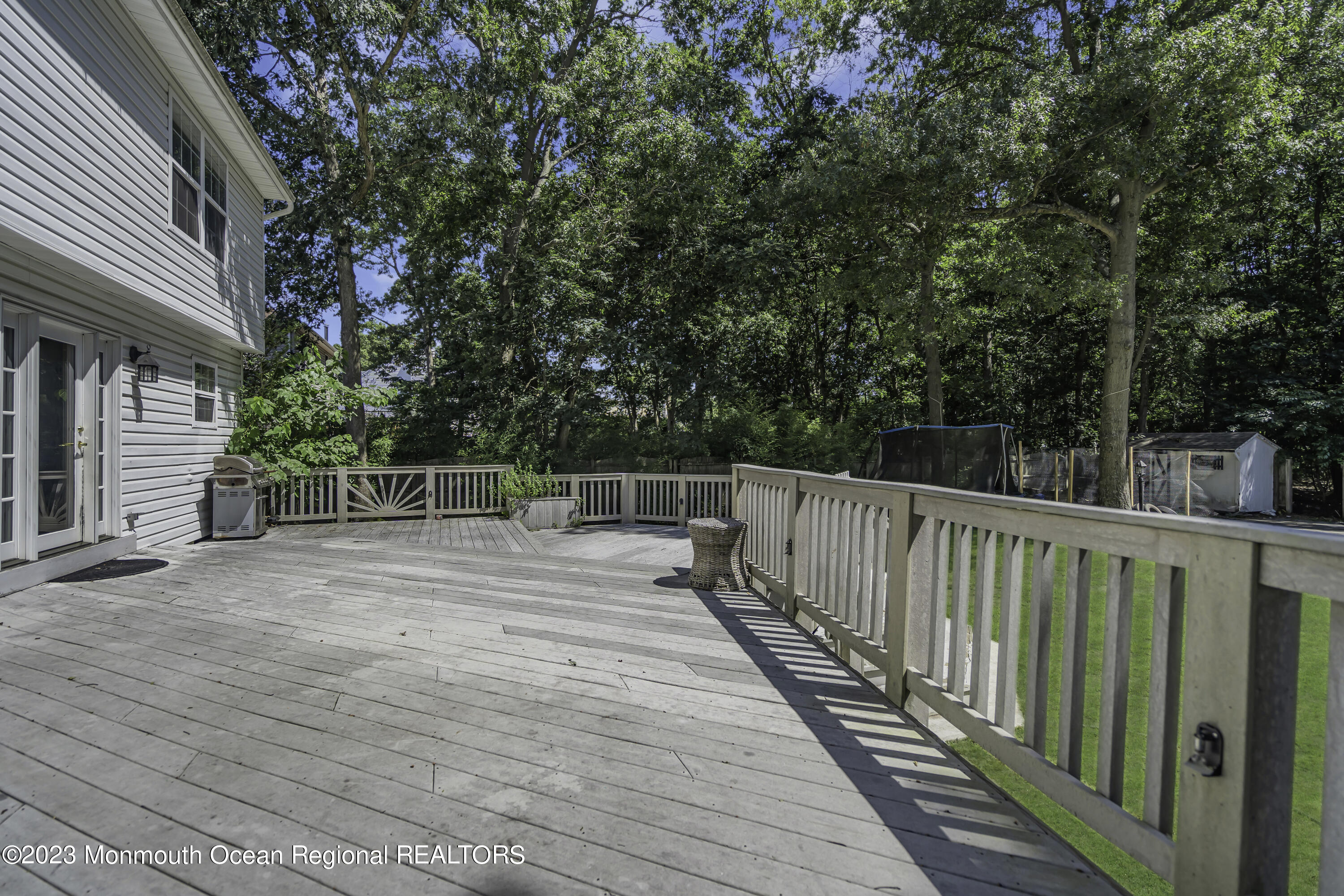244 Down Hill Run Toms River, NJ 08755 - Photo 40 of 44 a view of a wooden deck