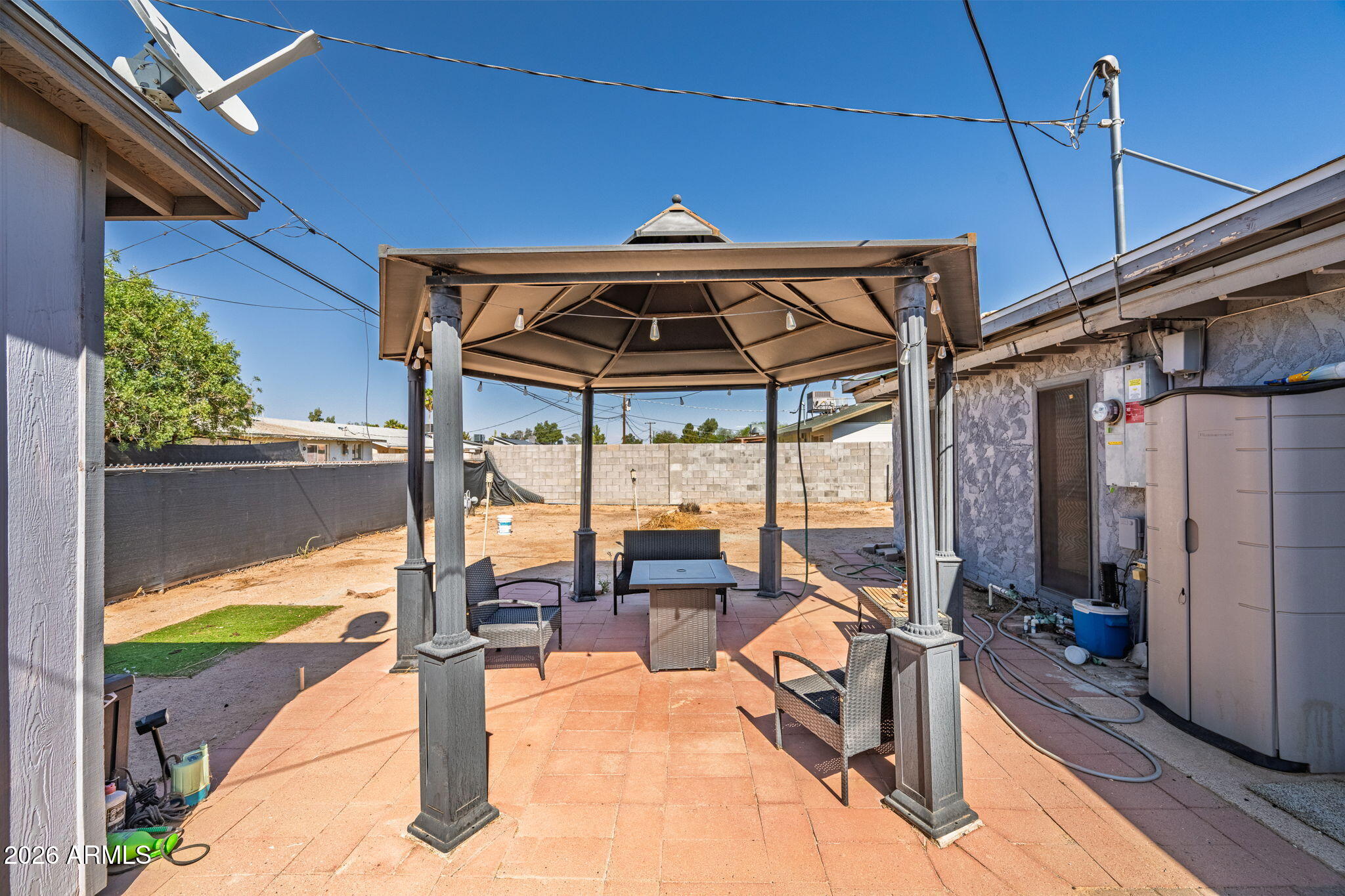 1268 East Rodeo Road Casa Grande, AZ 85122 - Photo 22 of 27 a view of a living room with a patio