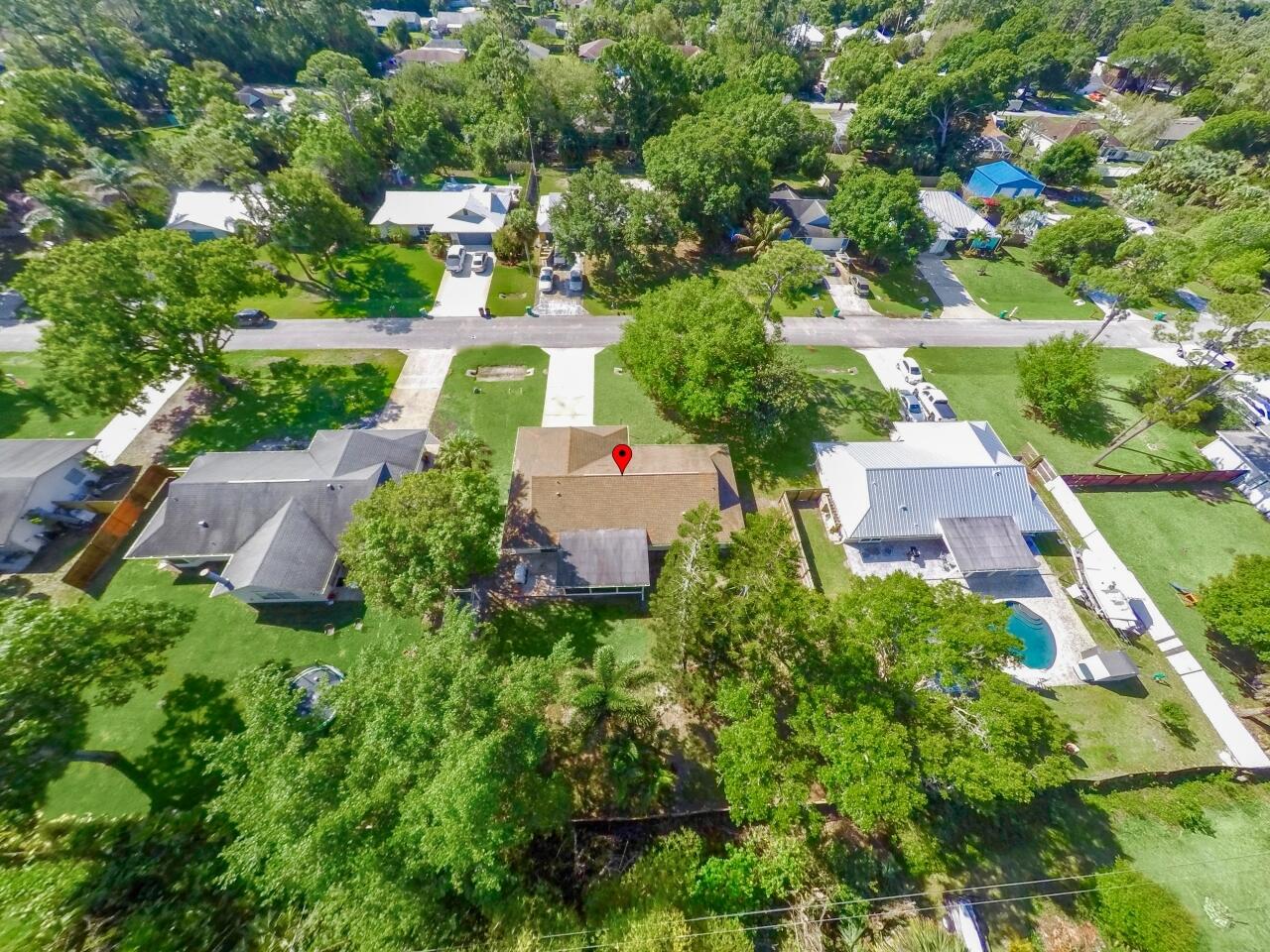 8302 Bayard Road Fort Pierce, FL 34951 - Photo 3 of 17 Aerial Back