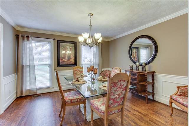 3167 Southall Road Franklin, TN 37064 - Photo 7 of 18 Formal dining room includes floor-to-ceiling windows.