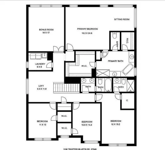 $749,900 | 1116 Trotter Bluffs Drive, Holly Springs, NC 27540