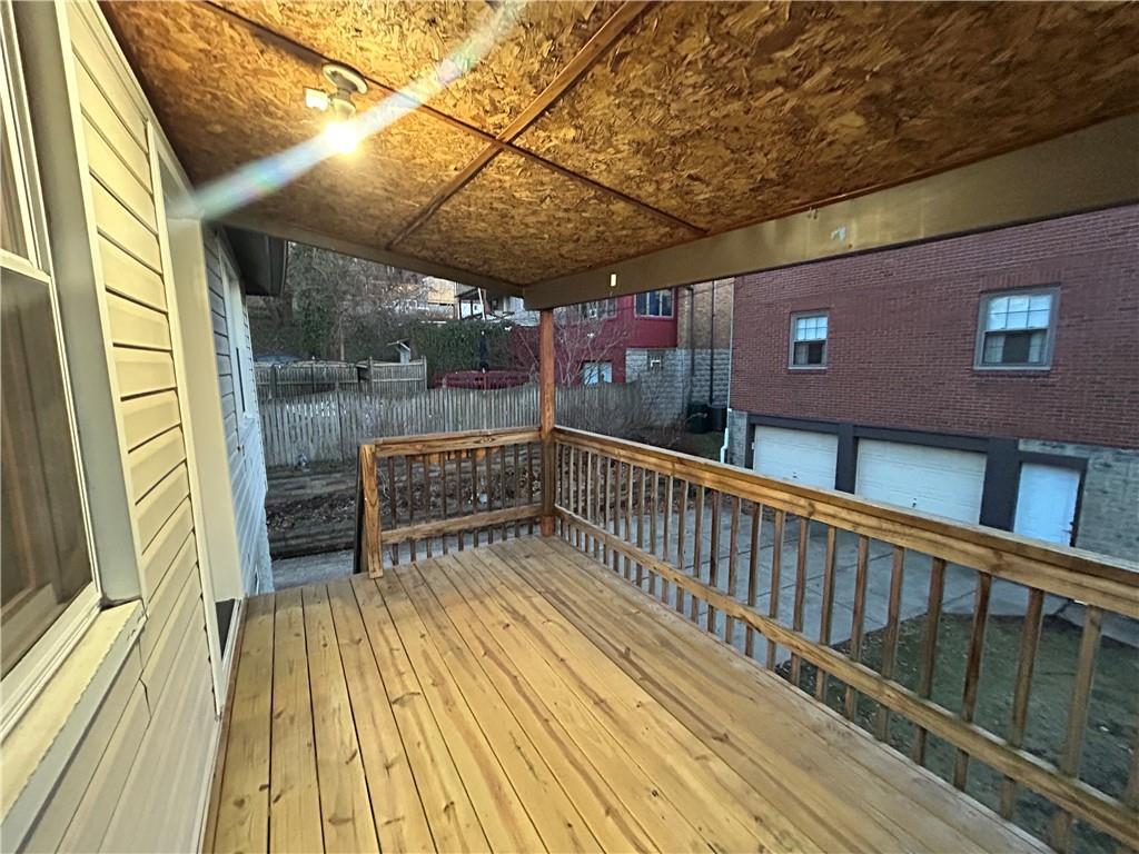 2225 Hampton Street Pittsburgh, PA 15218 - Photo 23 of 36 a view of balcony with a bed