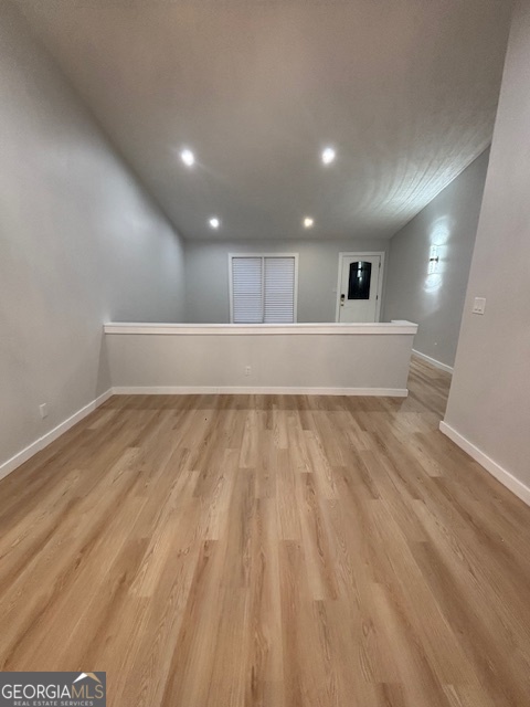 3260 Valley Bend Road South Fulton, GA 30349 - Photo 14 of 23 a view of kitchen with cabinets and wooden floor