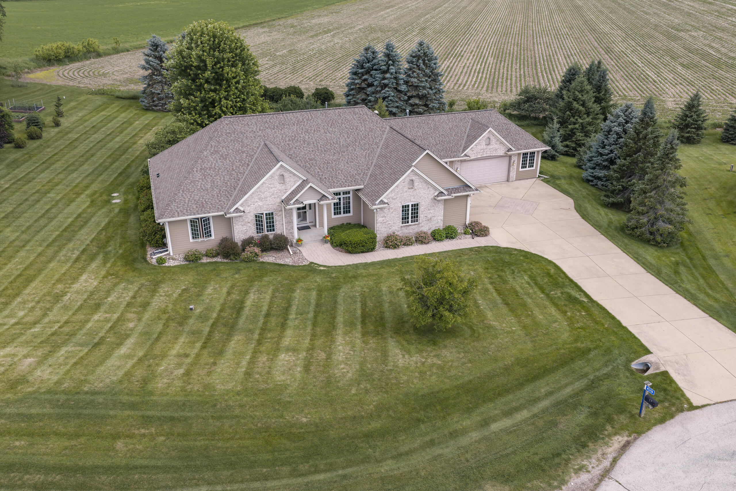 N5158 Union Hill Road Concord, WI 53066 - Photo 60 of 61 Drone