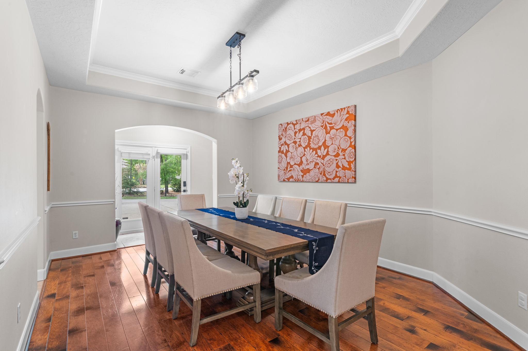 3922 Waterbend Cove Spring, TX 77386 - Photo 11 of 42 Beautiful dining room area that leads into the kitchen.