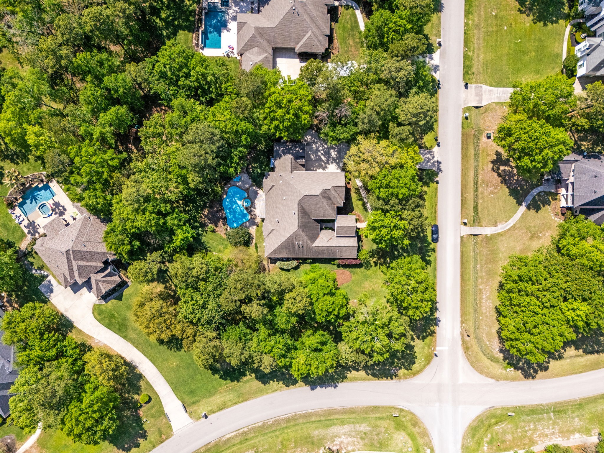 3922 Waterbend Cove Spring, TX 77386 - Photo 37 of 42 Birdseye view of the home.