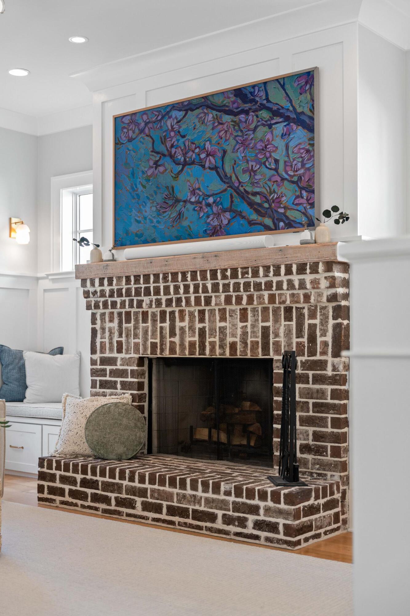 1300 Penshell Place Mount Pleasant, SC 29464 - Photo 12 of 97 Elegant brick fire place