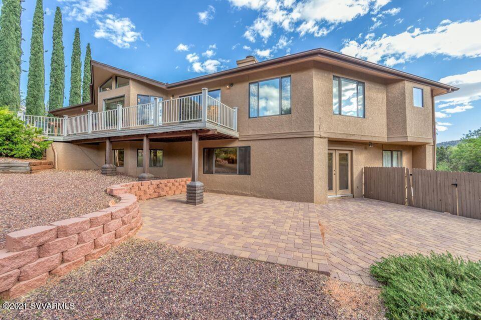 35 Sand Rock Road Sedona, AZ 86351 - Photo 3 of 19 Rear of home
