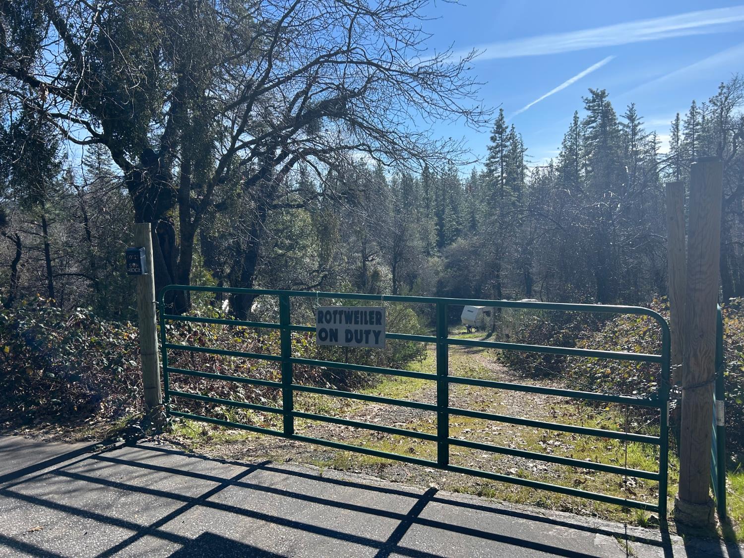 a view of a wooden fence and a bench