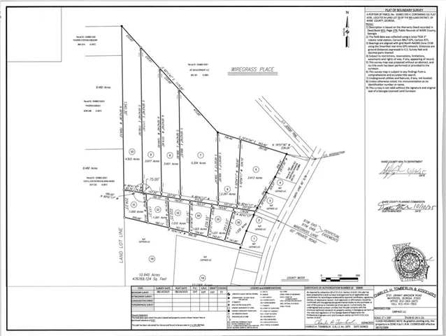 $22,500 | Lot 14 Wiregrass Lane, Unit 14, Waycross, GA 31503