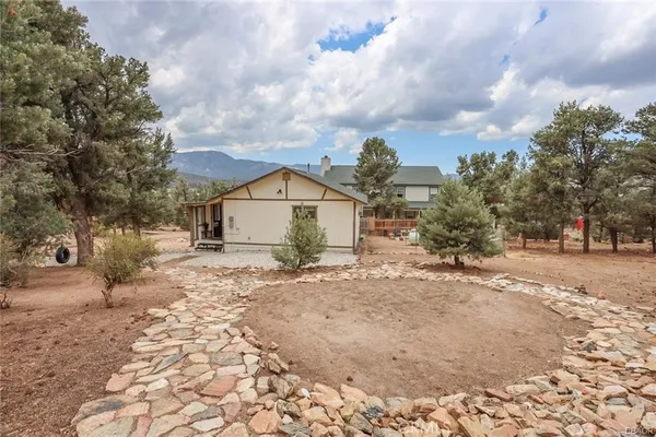 a view of a house with a snow