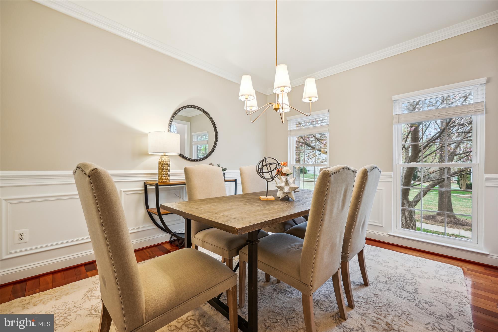 18301 Beechnut Way Boyds, MD 20841 - Photo 11 of 72 a view of a dining room with furniture window and wooden floor