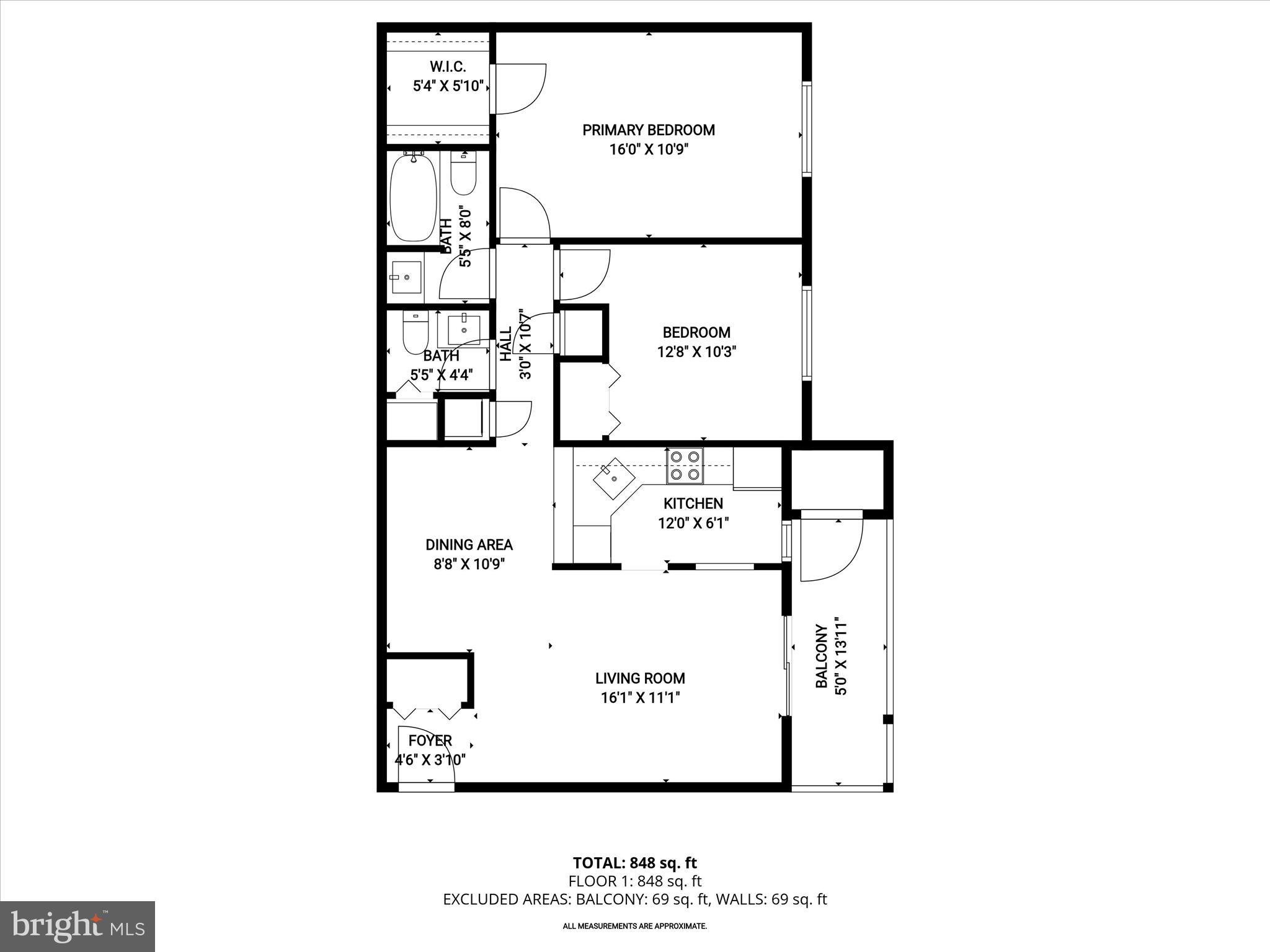 6708 Ridge Road, Unit 204 Baltimore, MD 21237 - Photo 31 of 31 Floor Plan