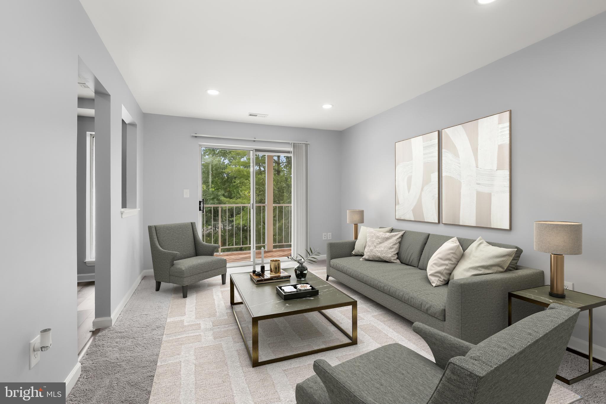 6708 Ridge Road, Unit 204 Baltimore, MD 21237 - Photo 5 of 31 Living Room-Virtually Staged