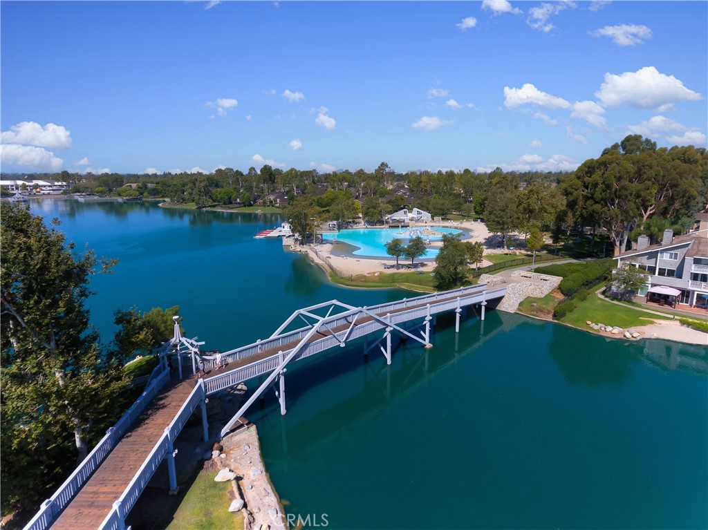 6 Mallard Irvine, CA 92604 - Photo 43 of 45 a view of a lake with lawn chairs