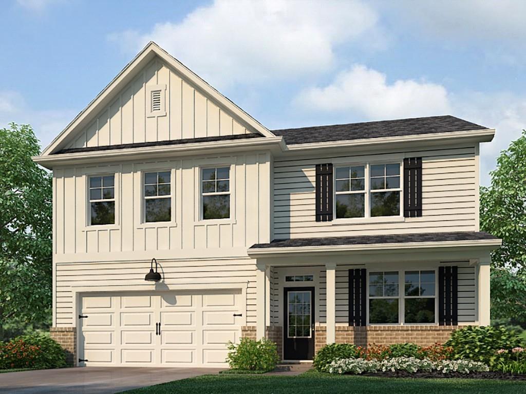 235 HighGrove Way Dallas, GA 30157 - Photo 1 of 1 The Hanover Elevation N at Palisades in Dallas, Georgia