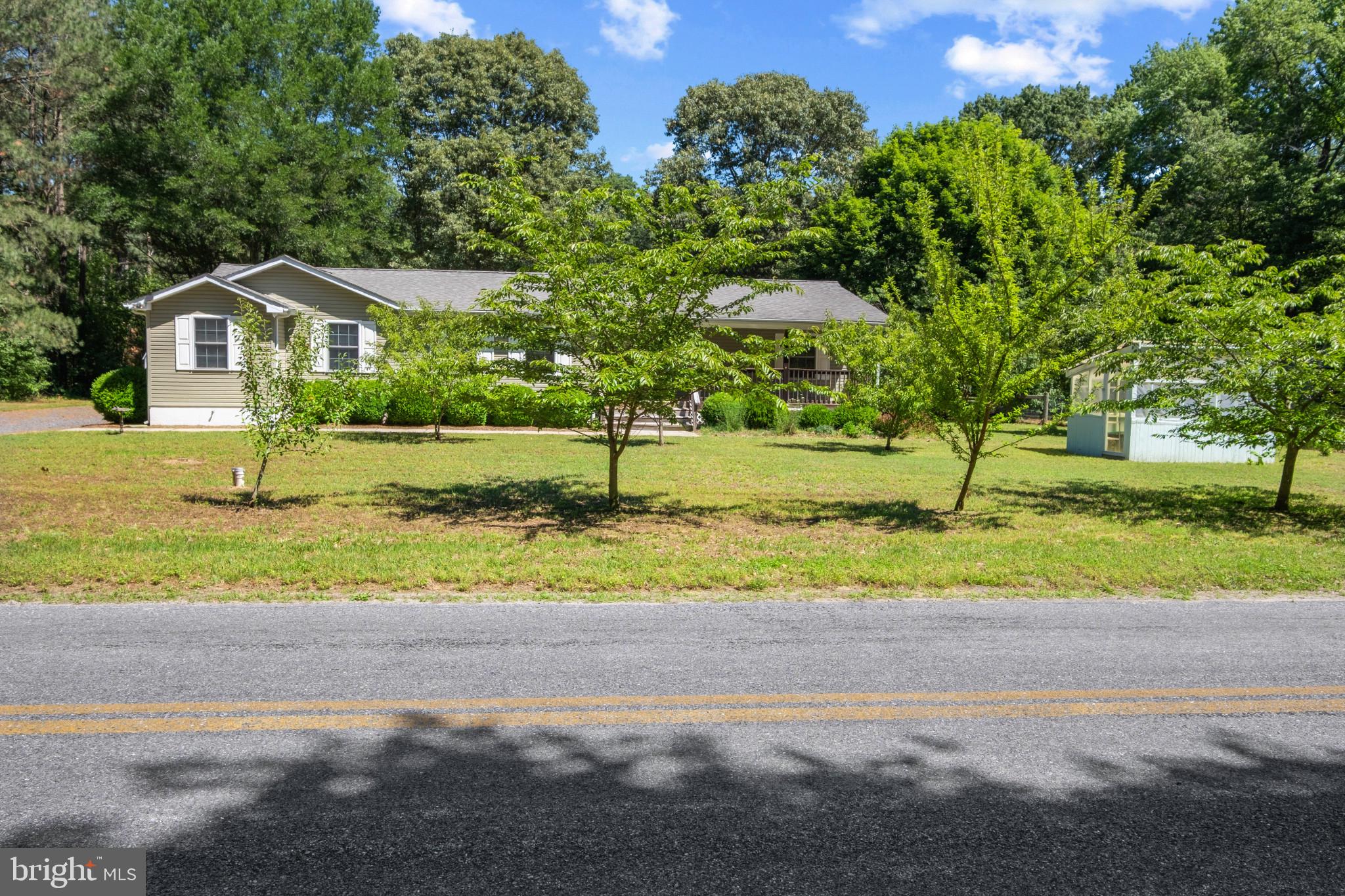 23116 Gilpin Point Road Preston, MD 21655 - Photo 55 of 66 Mature fruit bearing trees line the front yard.