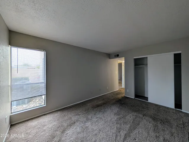 a view of a black gate