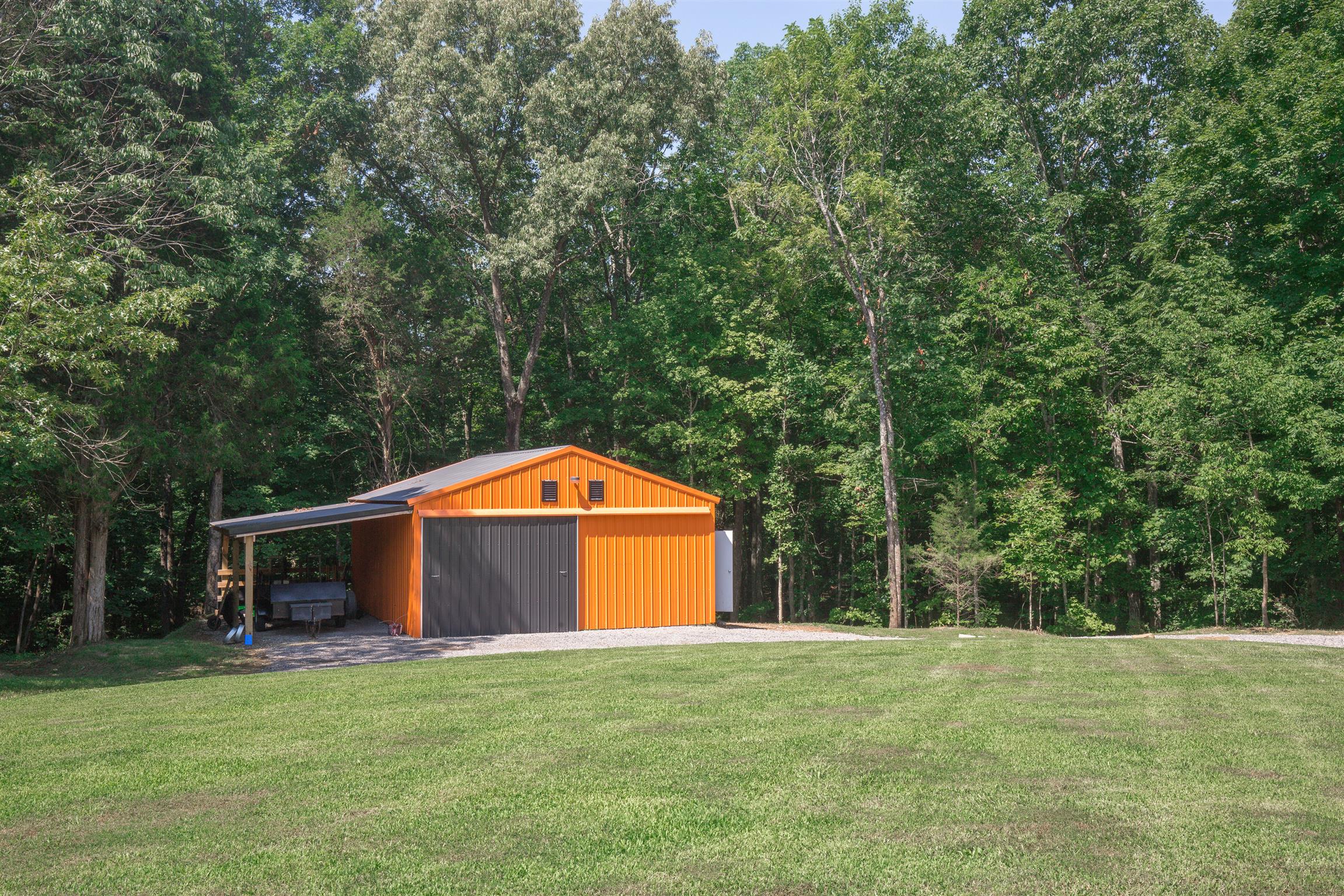 1045 North Corinth Road Portland, TN 37148 - Photo 27 of 29 a backyard of a house with table and chairs