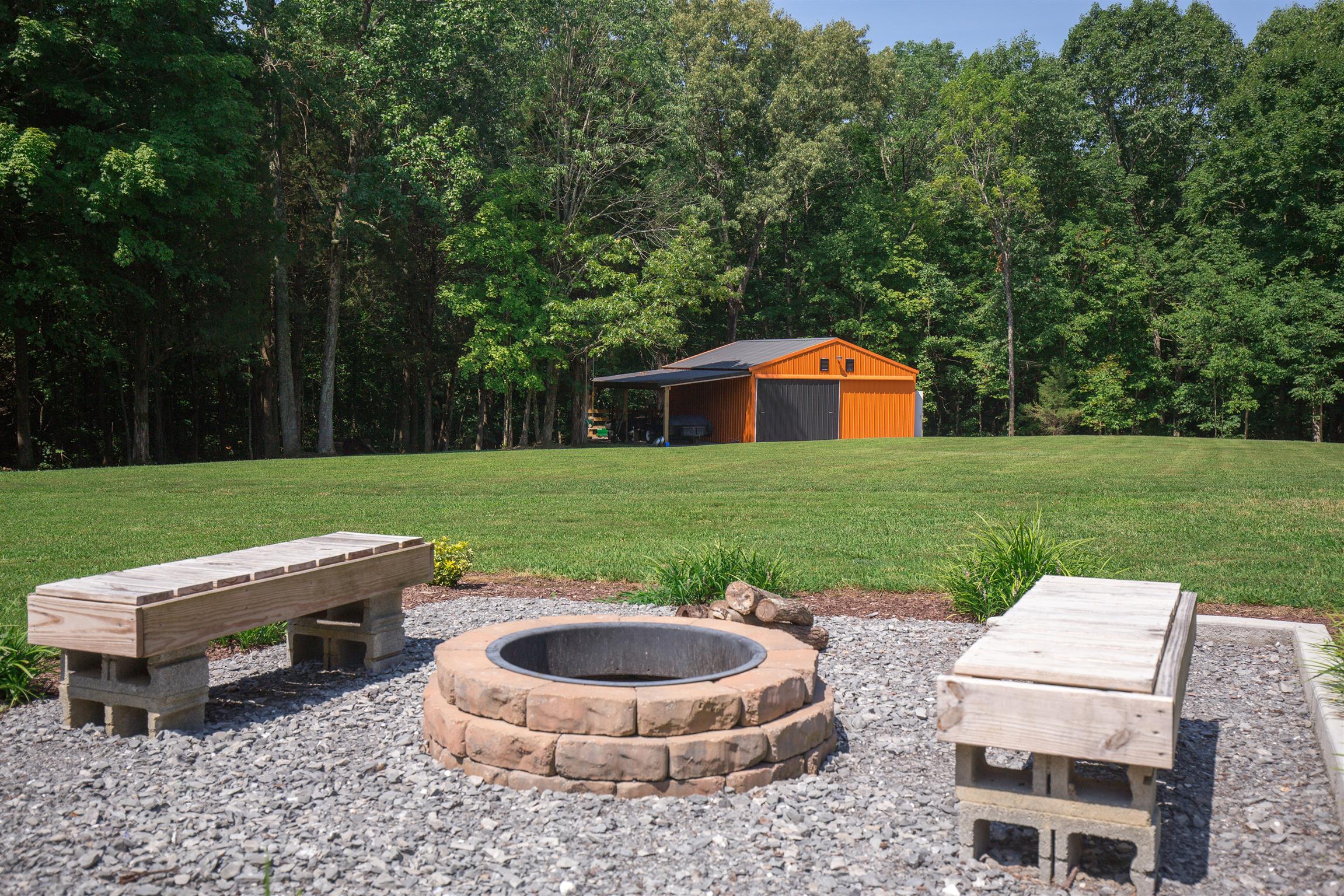 1045 North Corinth Road Portland, TN 37148 - Photo 28 of 29 a view of a backyard with swimming pool and furniture