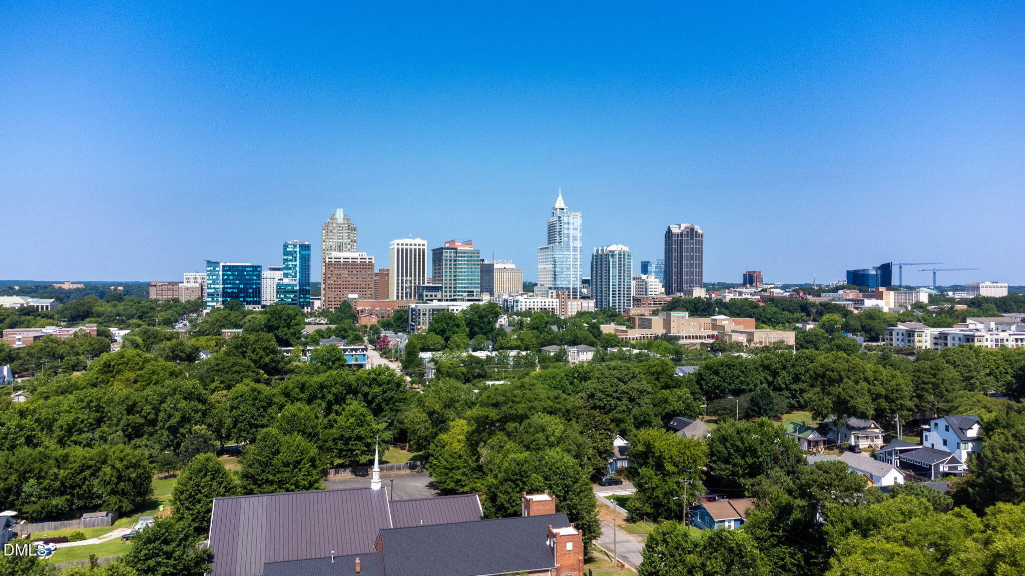602 Hay Lane Raleigh, NC 27601 - Photo 43 of 43 a view of a city with tall buildings