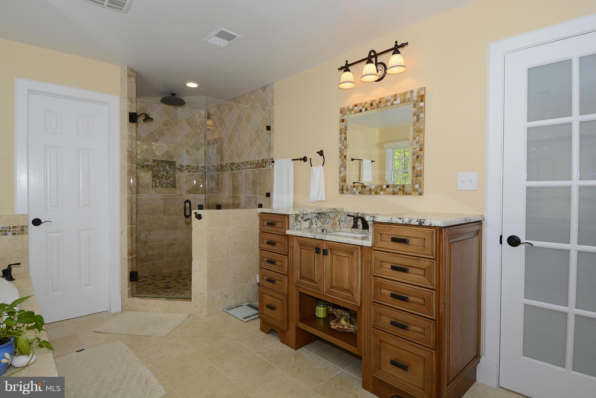 2810 Rifle Ridge Road Oakton, VA 22124 - Photo 16 of 30 Separate tub, Seamless Shower w Dual Showerheads