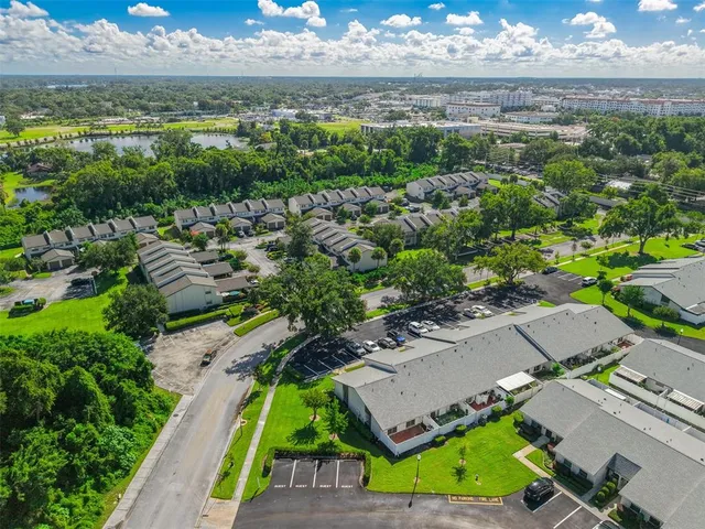 a view of a city with ocean view
