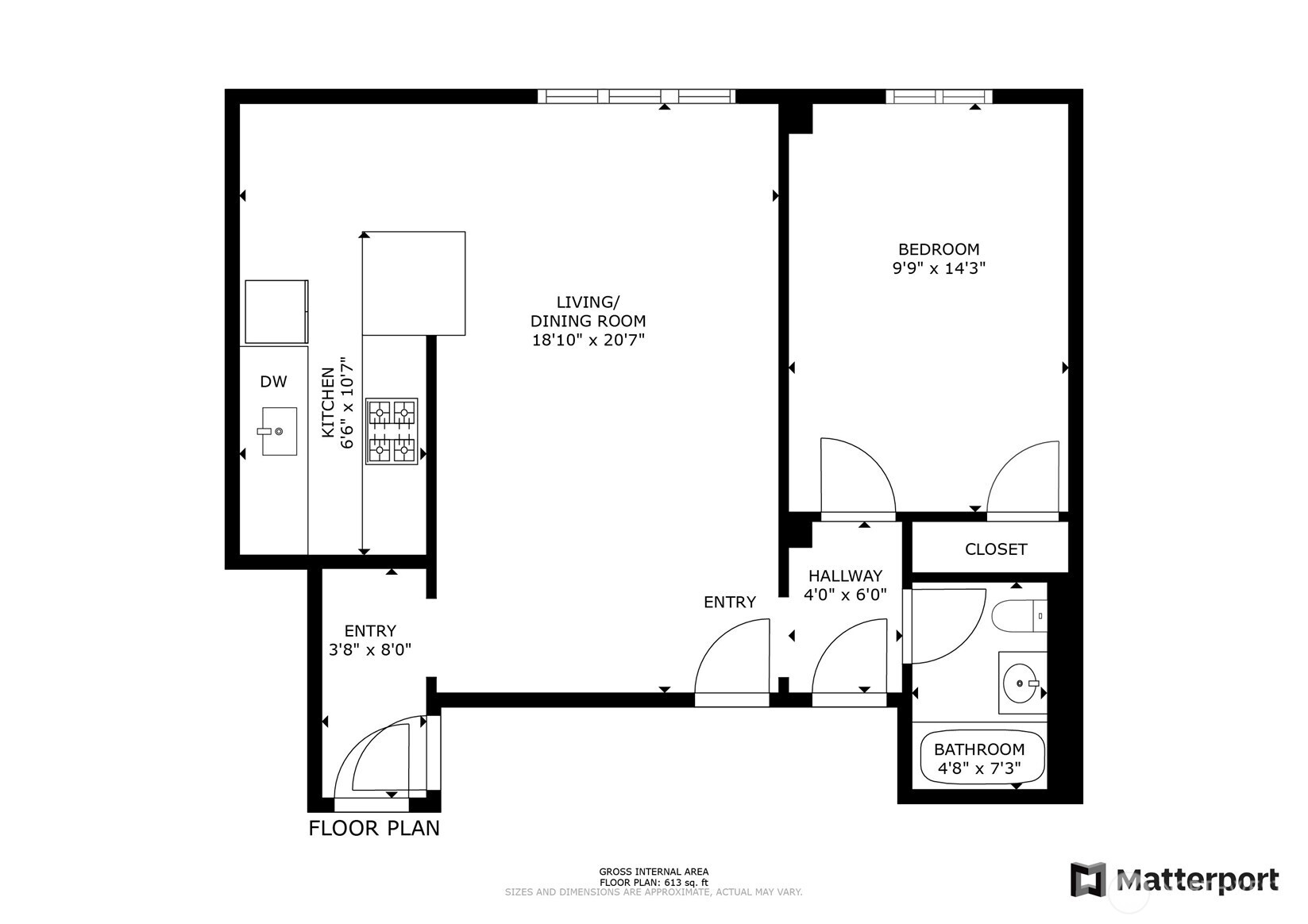 1105 Spring Street, Unit 1306 Seattle, WA 98104 - Photo 14 of 18 Gallery Image 14