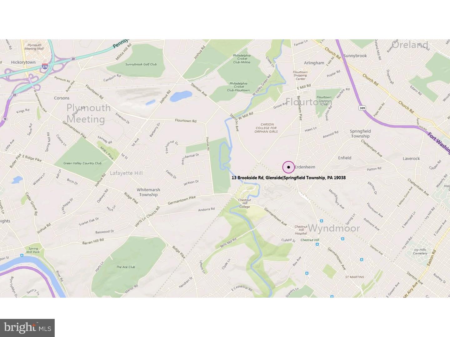 13 Brookside Road Glenside, PA 19038 - Photo 22 of 22 a black and white photo of a beach