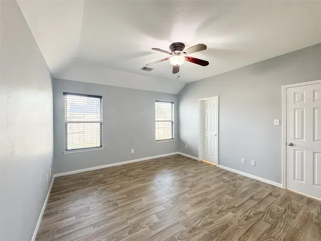wooden floor in an empty room