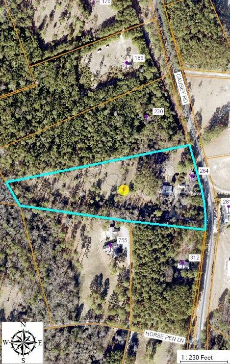 264 Causey Road Vass, NC 28394 - Photo 47 of 48 Aerial View