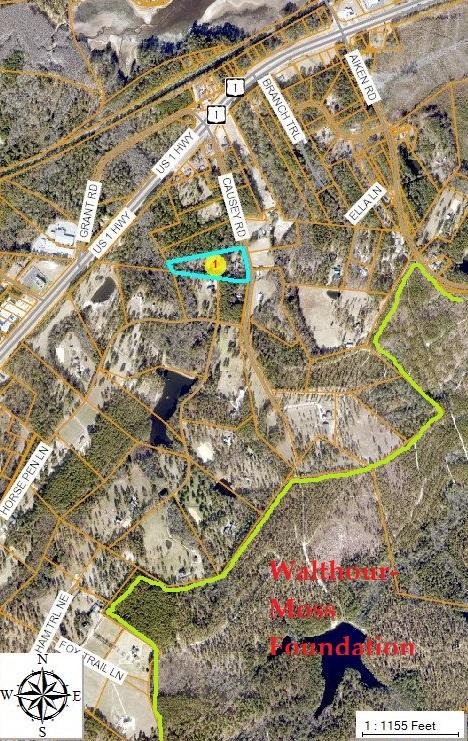 264 Causey Road Vass, NC 28394 - Photo 48 of 48 Aerial Walthour-Moss Access