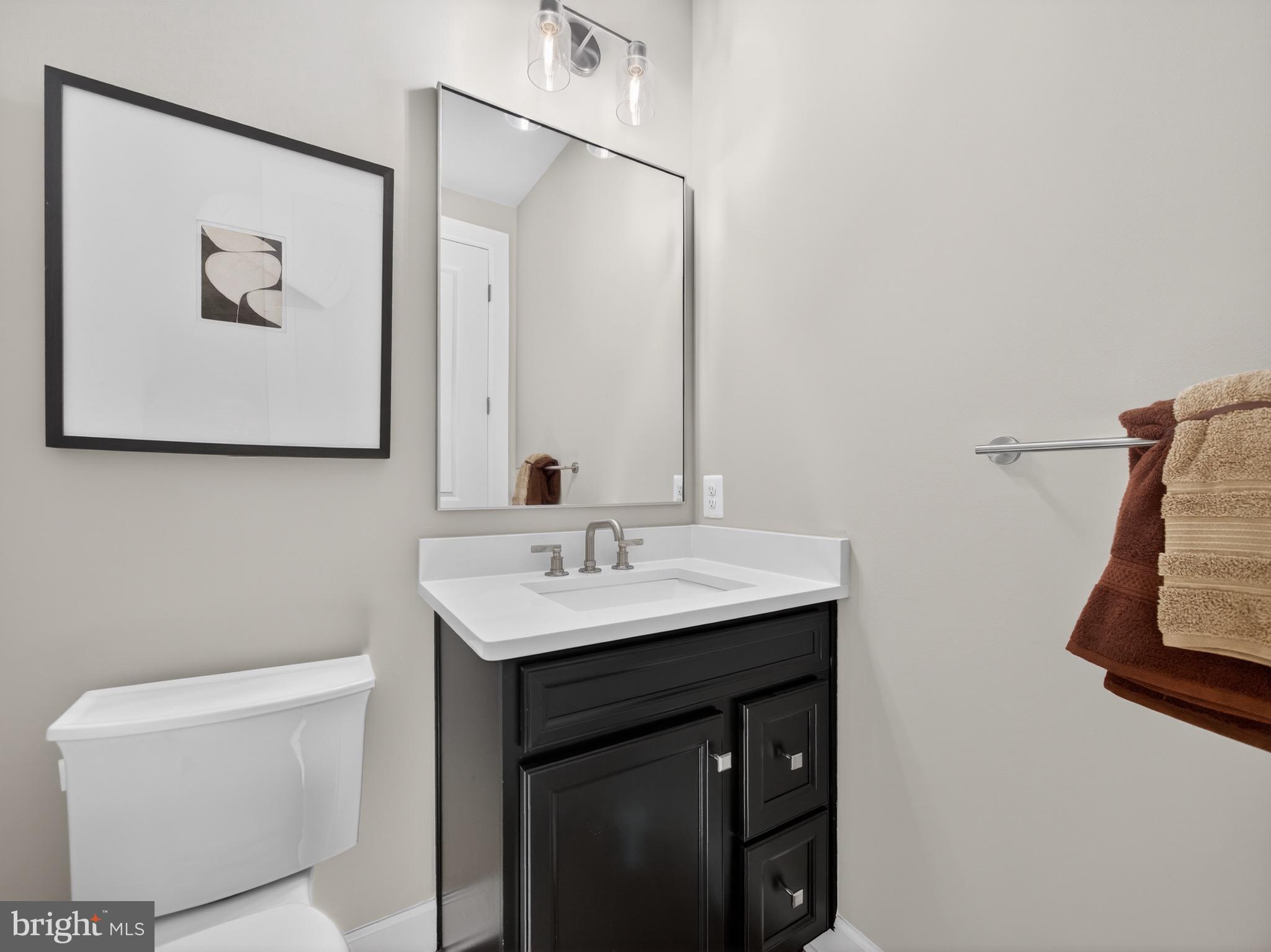 167 Brazier Lane Exton, PA 19341 - Photo 19 of 46 First floor powder room next to the library.