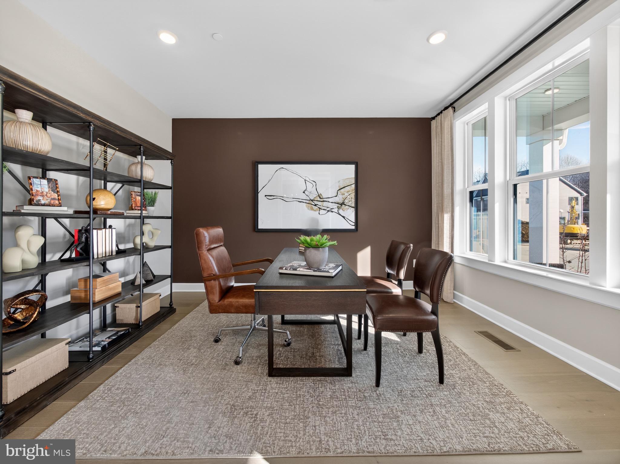 167 Brazier Lane Exton, PA 19341 - Photo 5 of 46 Modern office workspace with natural light.