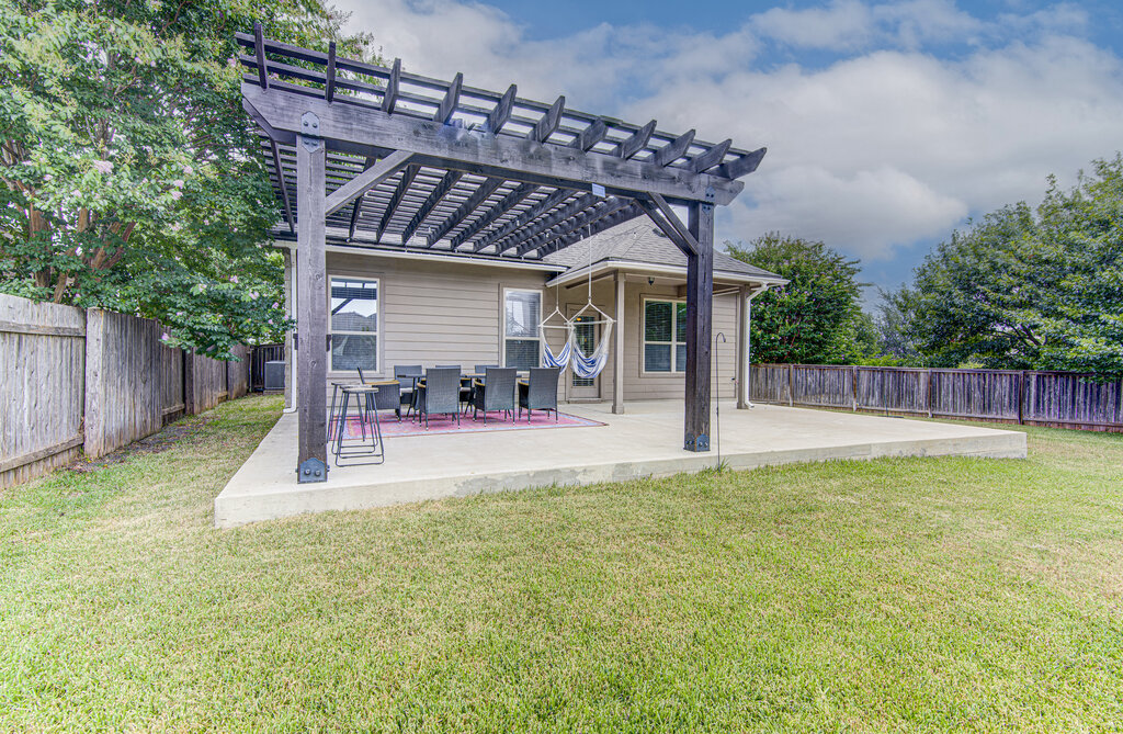 1200 April Meadows Loop Georgetown, TX 78626 - Photo 32 of 40 Perfect patio for backyard BBQ's and parties! You can entertain all your friends and family here at this Beautiful home!