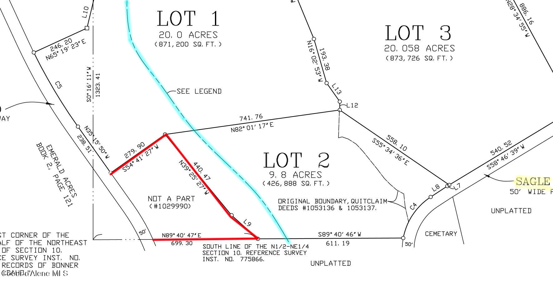 9775 Bottle Bay Road Sagle, ID 83860 - Photo 13 of 26 Property showing Beaver Creek
