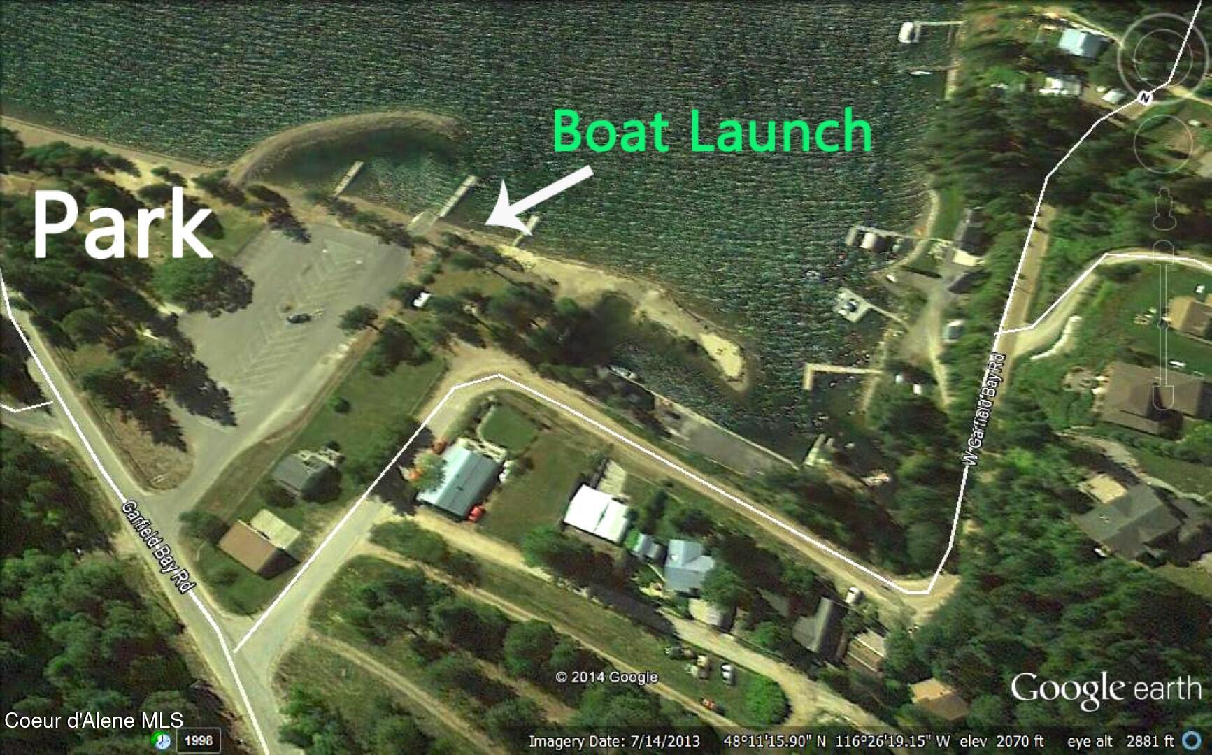 9775 Bottle Bay Road Sagle, ID 83860 - Photo 23 of 26 Garfield Bay boat launch