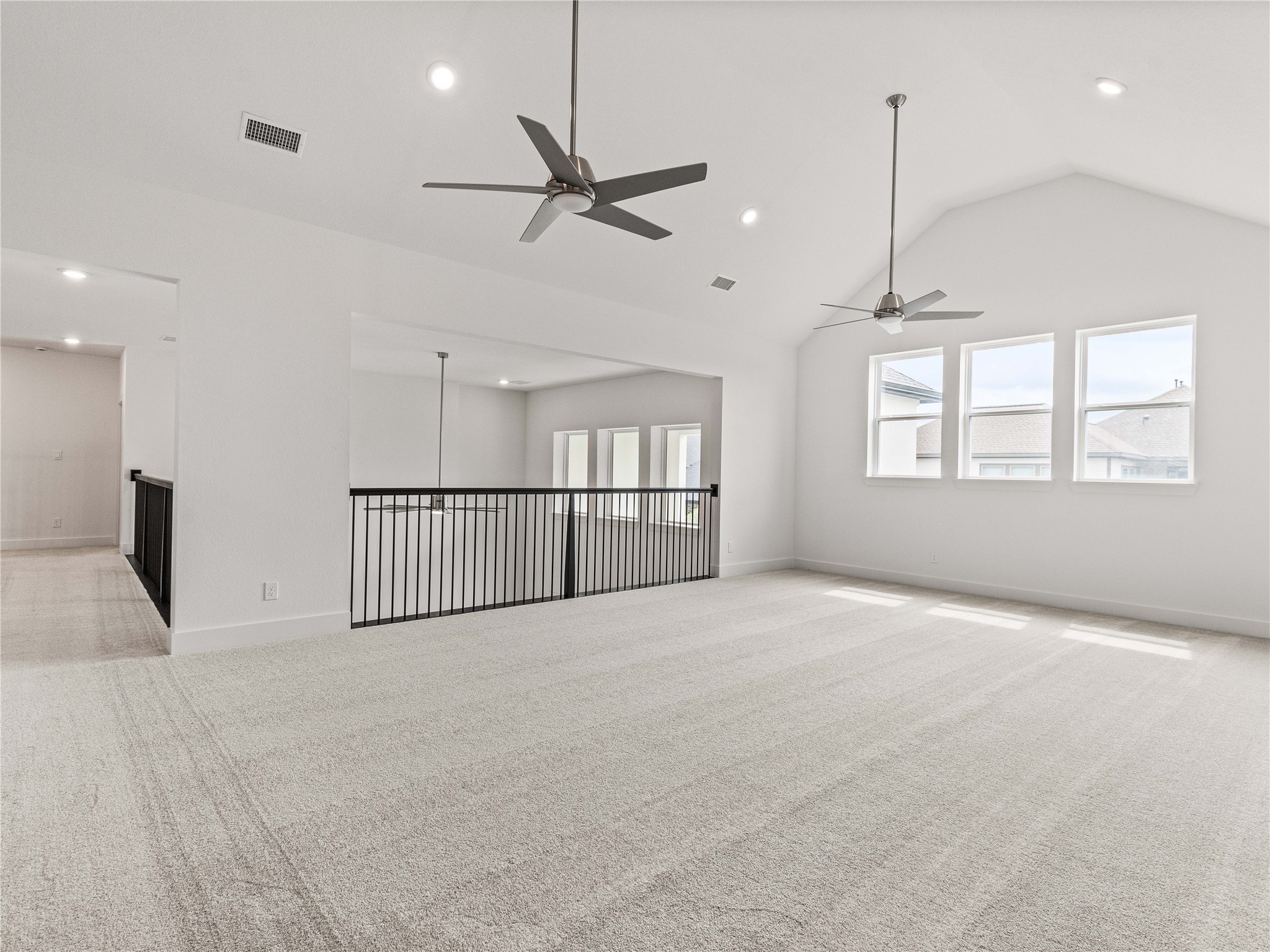 4926 Grapevine Lane Manvel, TX 77578 - Photo 30 of 41 a view of an empty room with a window and fireplace
