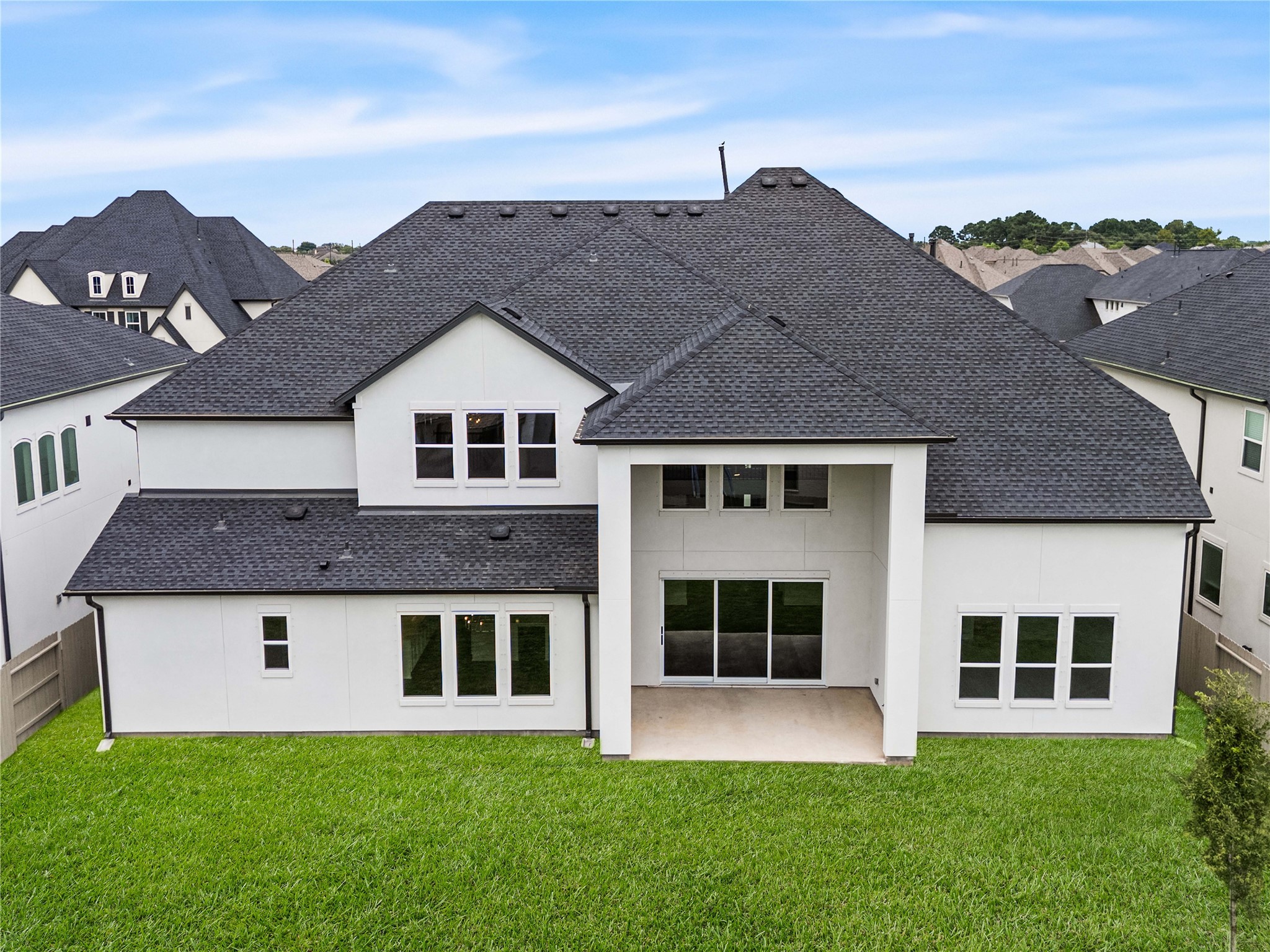 4926 Grapevine Lane Manvel, TX 77578 - Photo 32 of 41 a front view of a house with a yard
