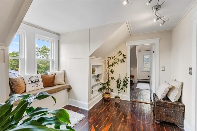 a bathroom with a tub and shower
