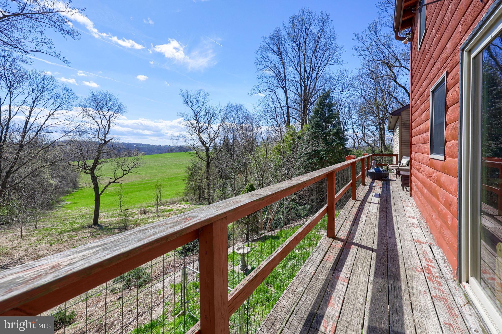 149 Douts Hill Road Holtwood, PA 17532 - Photo 48 of 77 a view of balcony with wooden floor and fence
