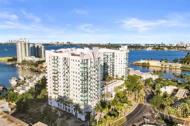 a view of a city with tall buildings