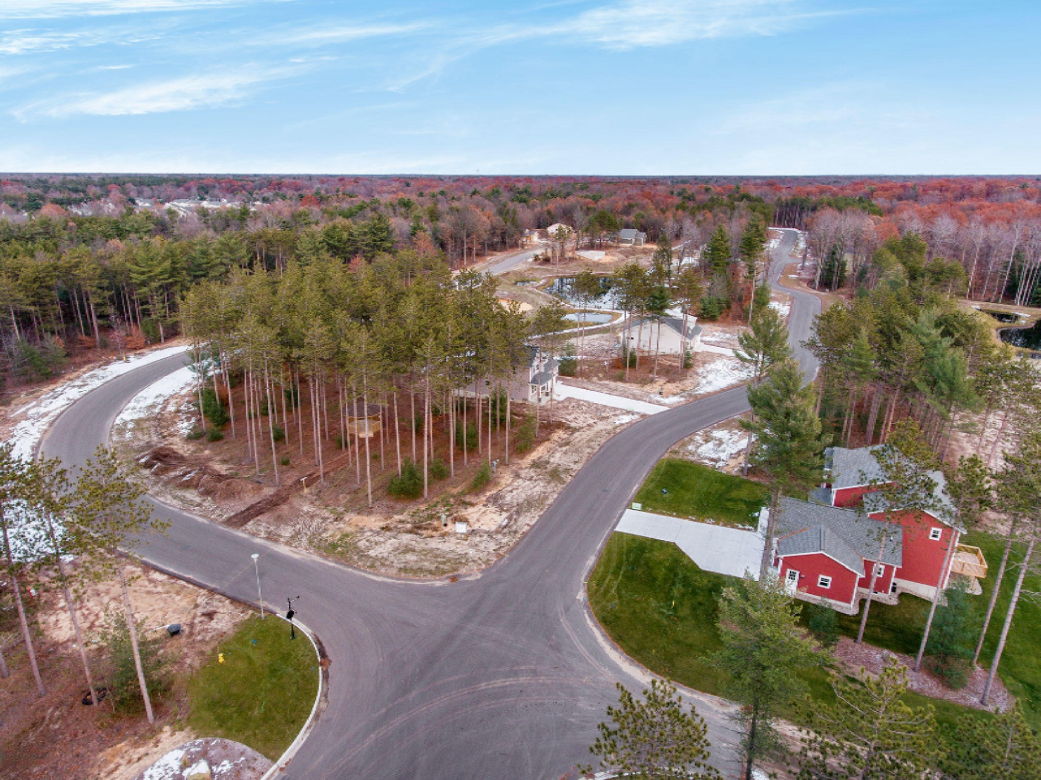 2520 Eagle Ridge Muskegon, MI 49444 - Photo 35 of 38 Aerial 2
