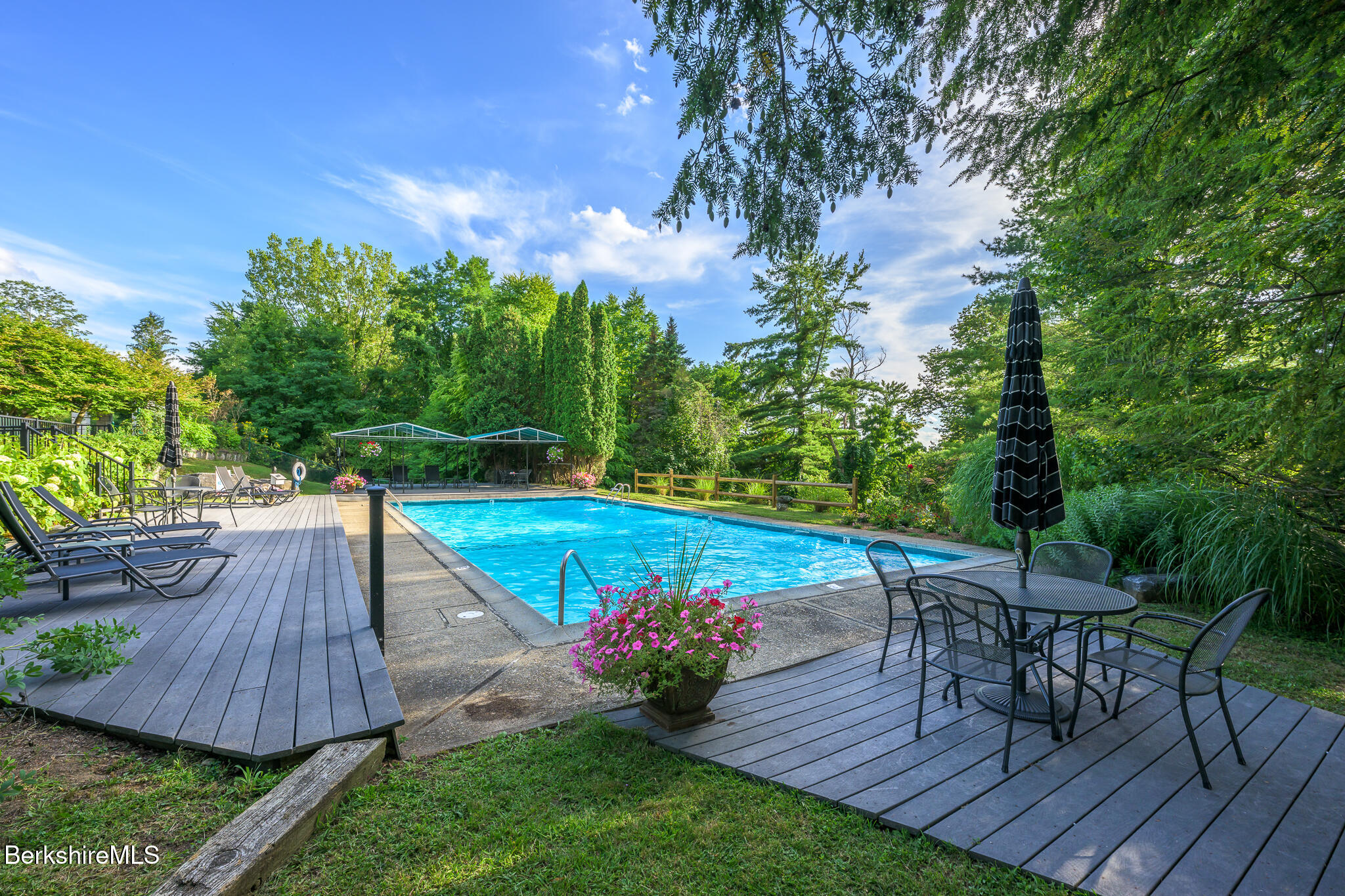 11 Prospect Hill Road, Unit F Stockbridge, MA 01262 - Photo 42 of 51 a view of deck with patio