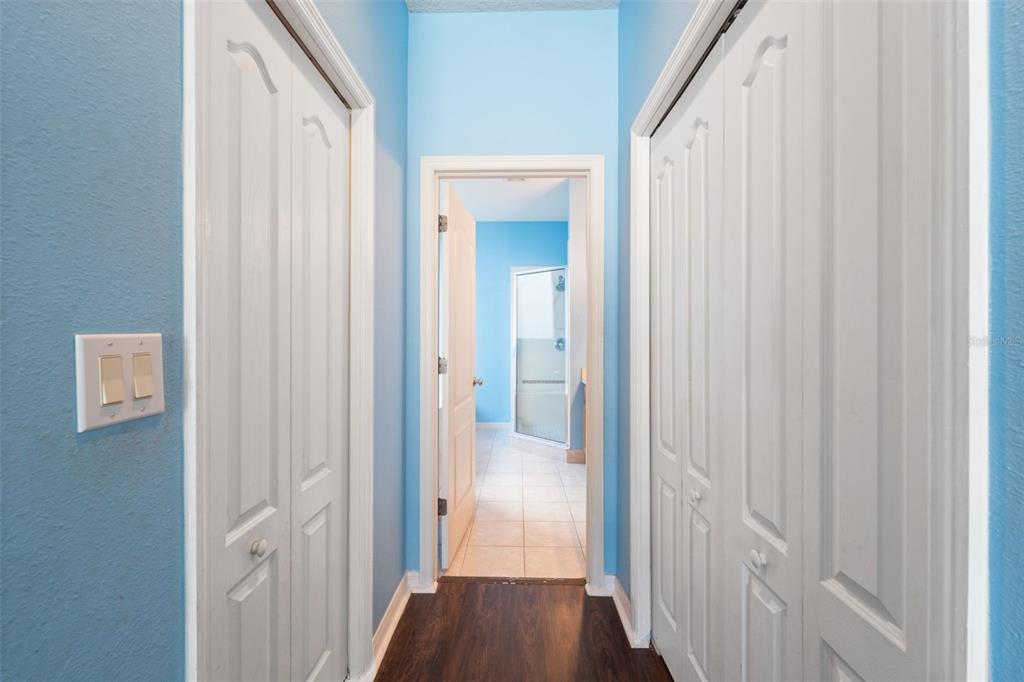 14027 Bensbrook Drive Spring Hill, FL 34609 - Photo 24 of 61 a view of a bathroom from a hallway