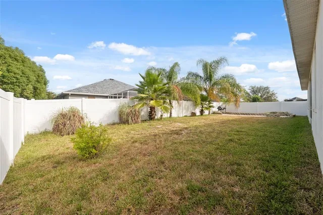 an aerial view of residential building with parking space