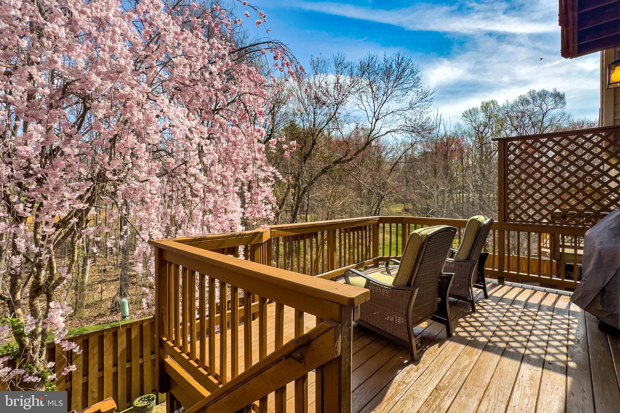 7923 Valleyfield Drive Springfield, VA 22153 - Photo 22 of 51 a view of balcony with wooden floor and outdoor seating