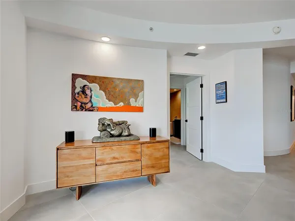 a bathroom with a bathtub and a sink